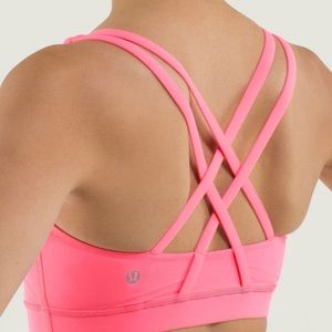 Lululemon Sports Bra (pink)